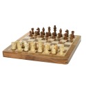 Foldable luxury wooden chess set 30cm