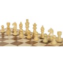 Foldable luxury wooden chess set 30cm