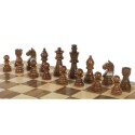 Ajedrez plegable de madera lujo 30cm