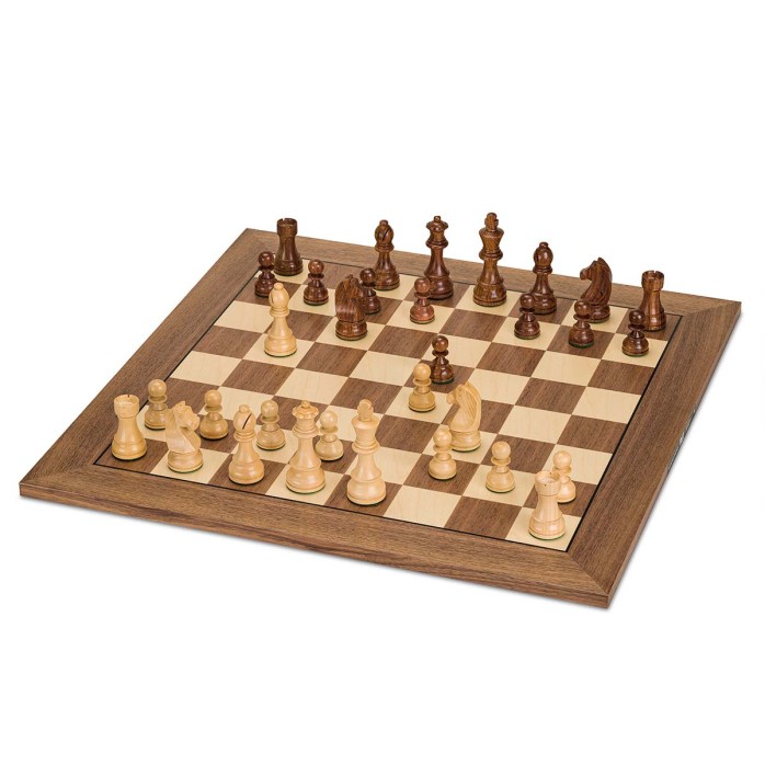 copy of Timeless Chess with Deluxe 50mm Walnut Board