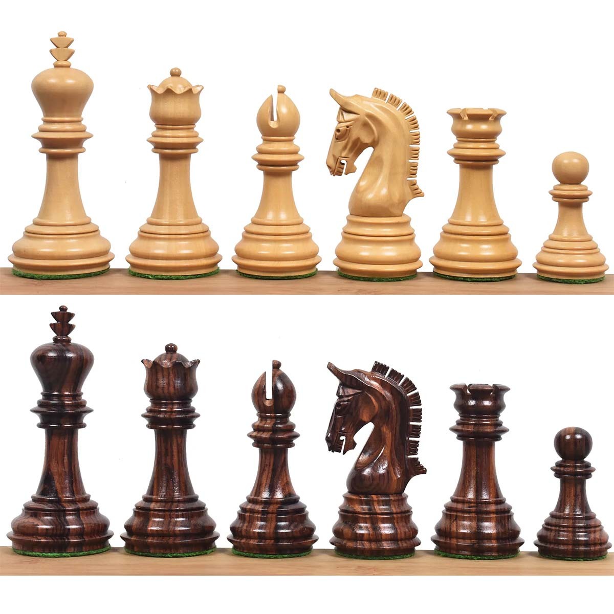 Staunton Wooden Chess Pieces n.6 Imperial