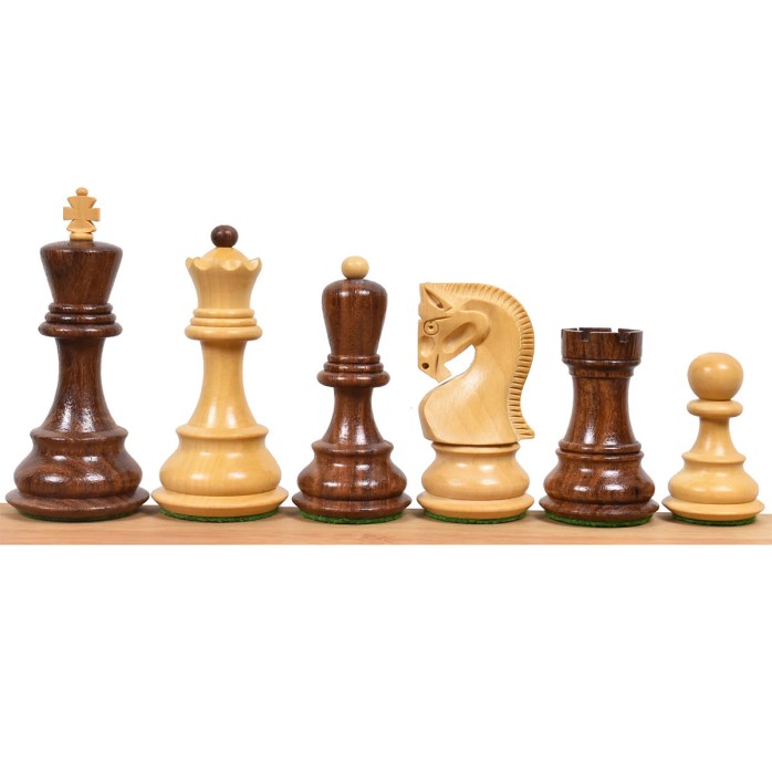 Zagreb Staunton pieces n.6 sheesham.