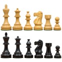 Piezas de ajedrez Classic Staunton 6 ebonizadas