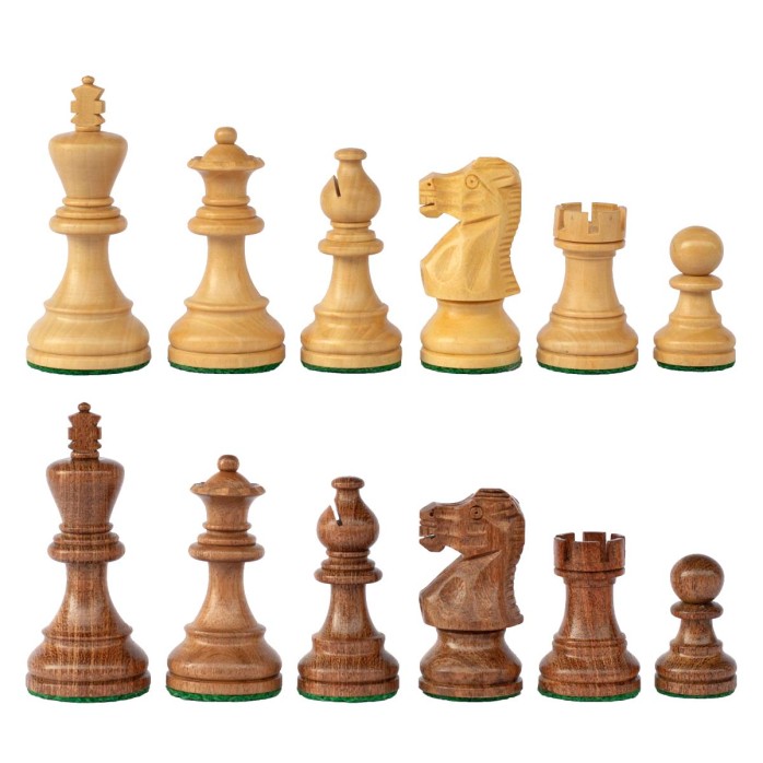 copy of Staunton Wooden Chess Pieces No. 6 German