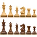 copy of Staunton Wooden Chess Pieces n.5 Fierce Knight Golden Rosewood