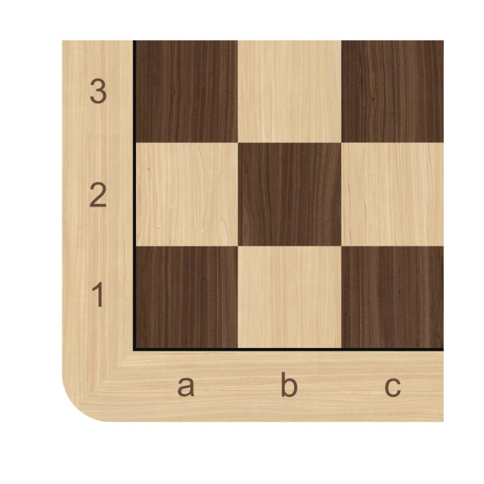 Venier Chessboard Series - Walnut and Maple, Light Frame
