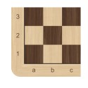 Venier Chessboard Series - Walnut and Maple, Light Frame