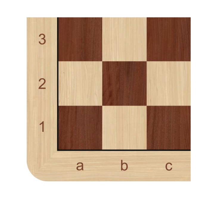 Venier Chessboard Series - Sapelly and Maple, Light Frame