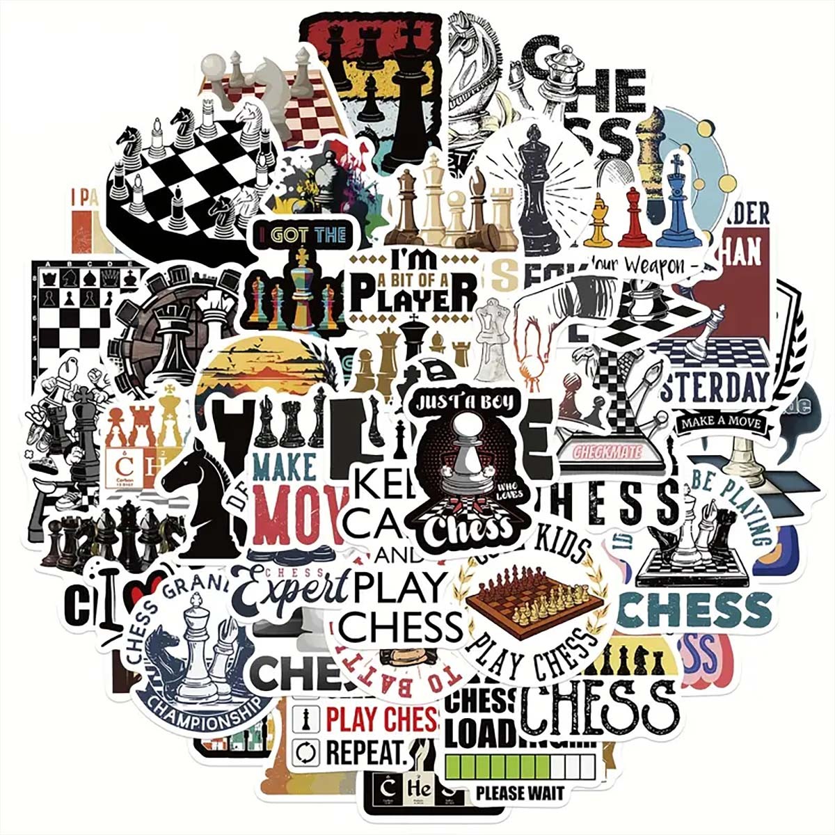 copy of Wooden chess keychains