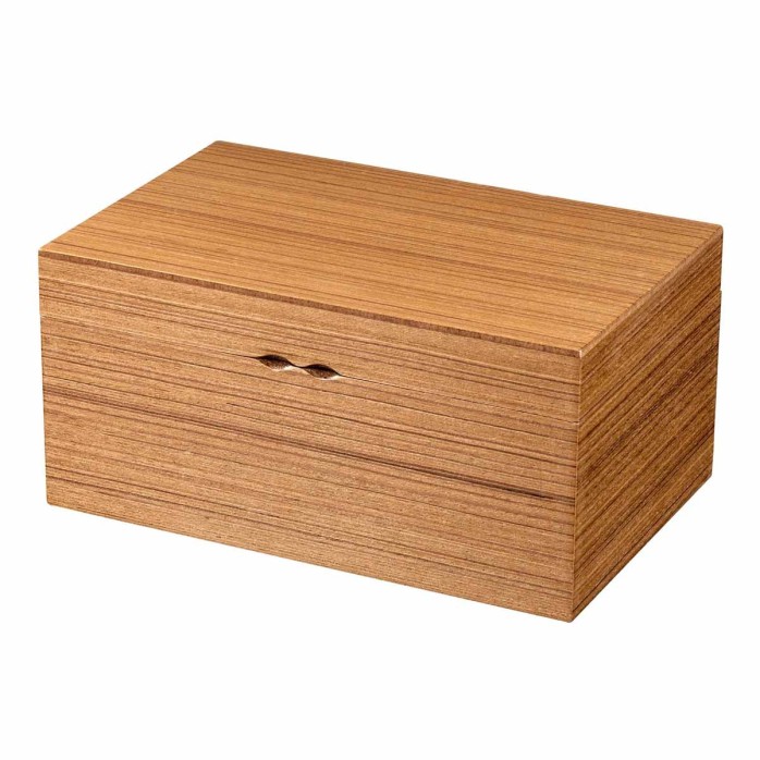 Caja para piezas de ajedrez, standard, 240 x 155 x 115 mm