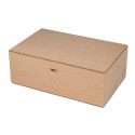 Caja para piezas de ajedrez, haya, 225 x 142 x 83 mm