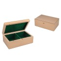 Caja para piezas de ajedrez, haya, 225 x 142 x 83 mm