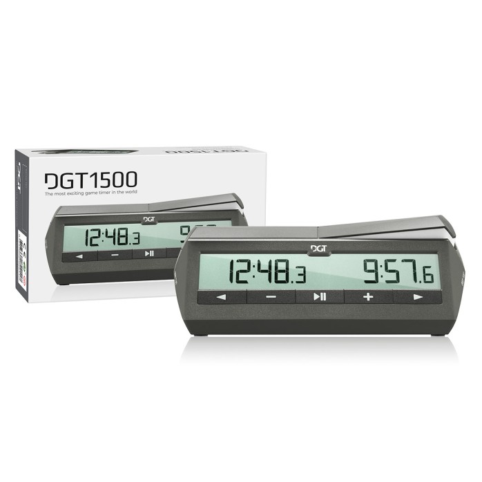 DGT1500 Grey digital clock