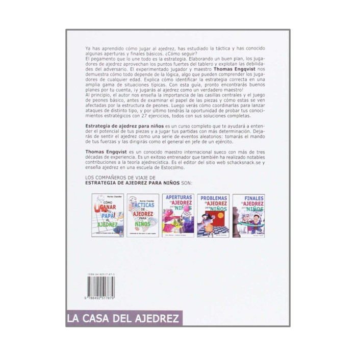 Estrategia de ajedrez para niños