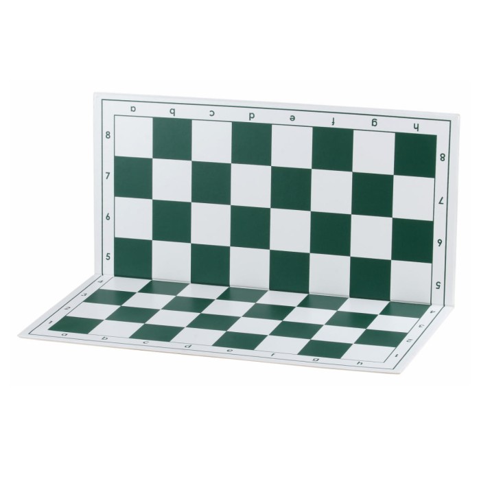 Tablero de ajedrez de plástico plegable 45 mm