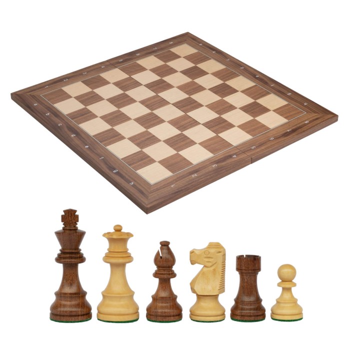 copy of Wenge Deluxe Chess with Staunton Europe n.5 Pieces