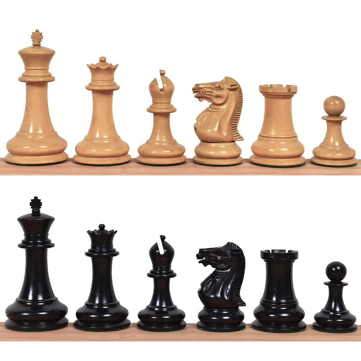 copy of Piezas de ajedrez Chamfered 3.1'' ebonizadas