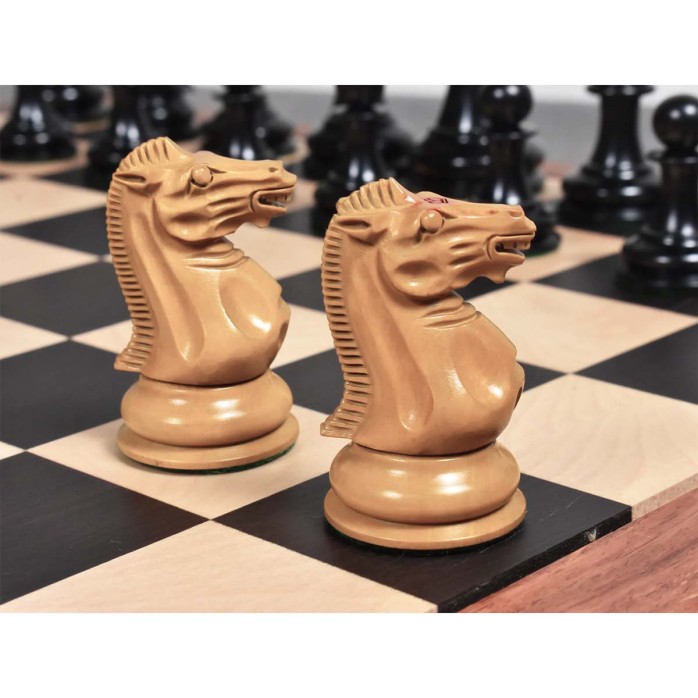 copy of Piezas de ajedrez Chamfered 3.1'' ebonizadas