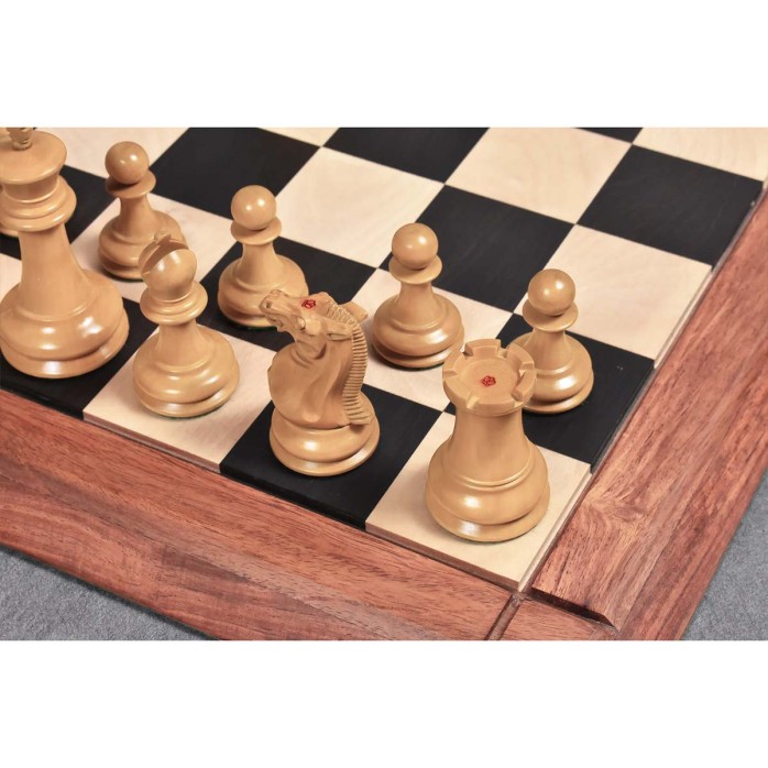 copy of Piezas de ajedrez Chamfered 3.1'' ebonizadas