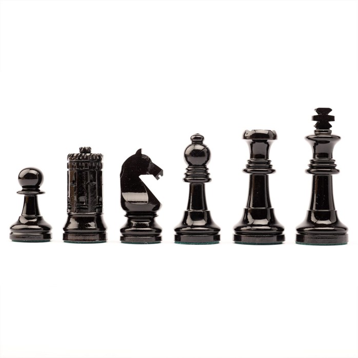 copy of Piezas de ajedrez Sevilla 87 Staunton 5 negro mate