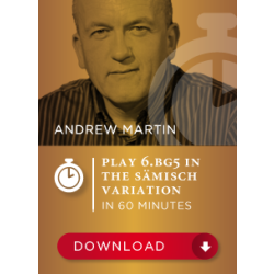 6.Bg5 in the Samisch Variation of the King's Indian