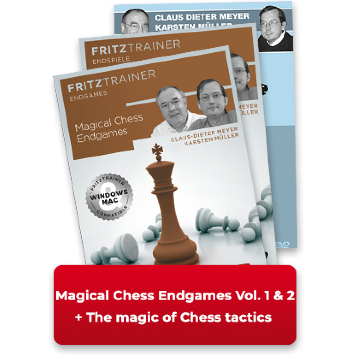 Magic of Chess Tactics Vol. 1 & 2 + Magical Chess Endgames