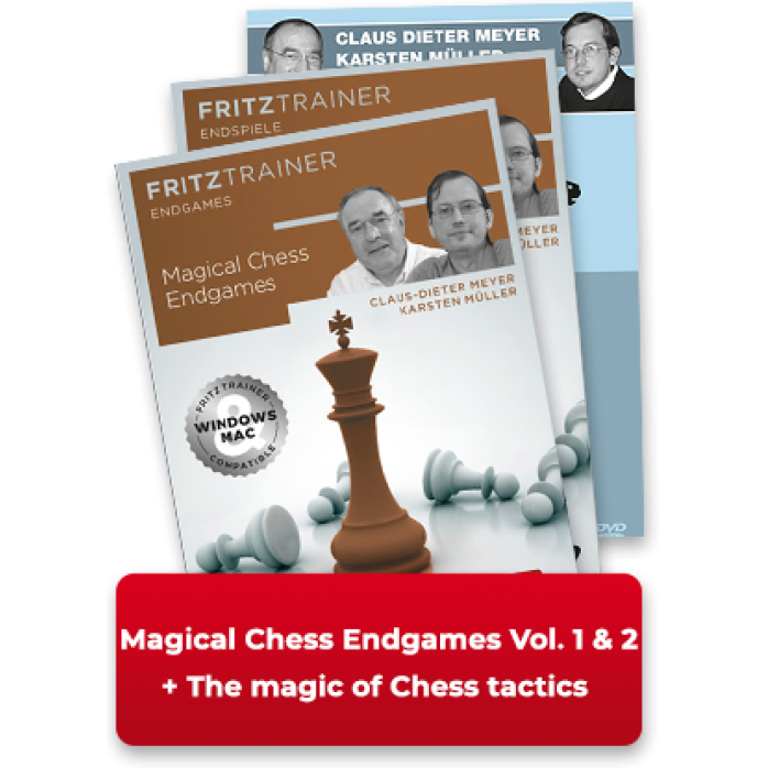 Magic of Chess Tactics Vol. 1 & 2 + Magical Chess Endgames