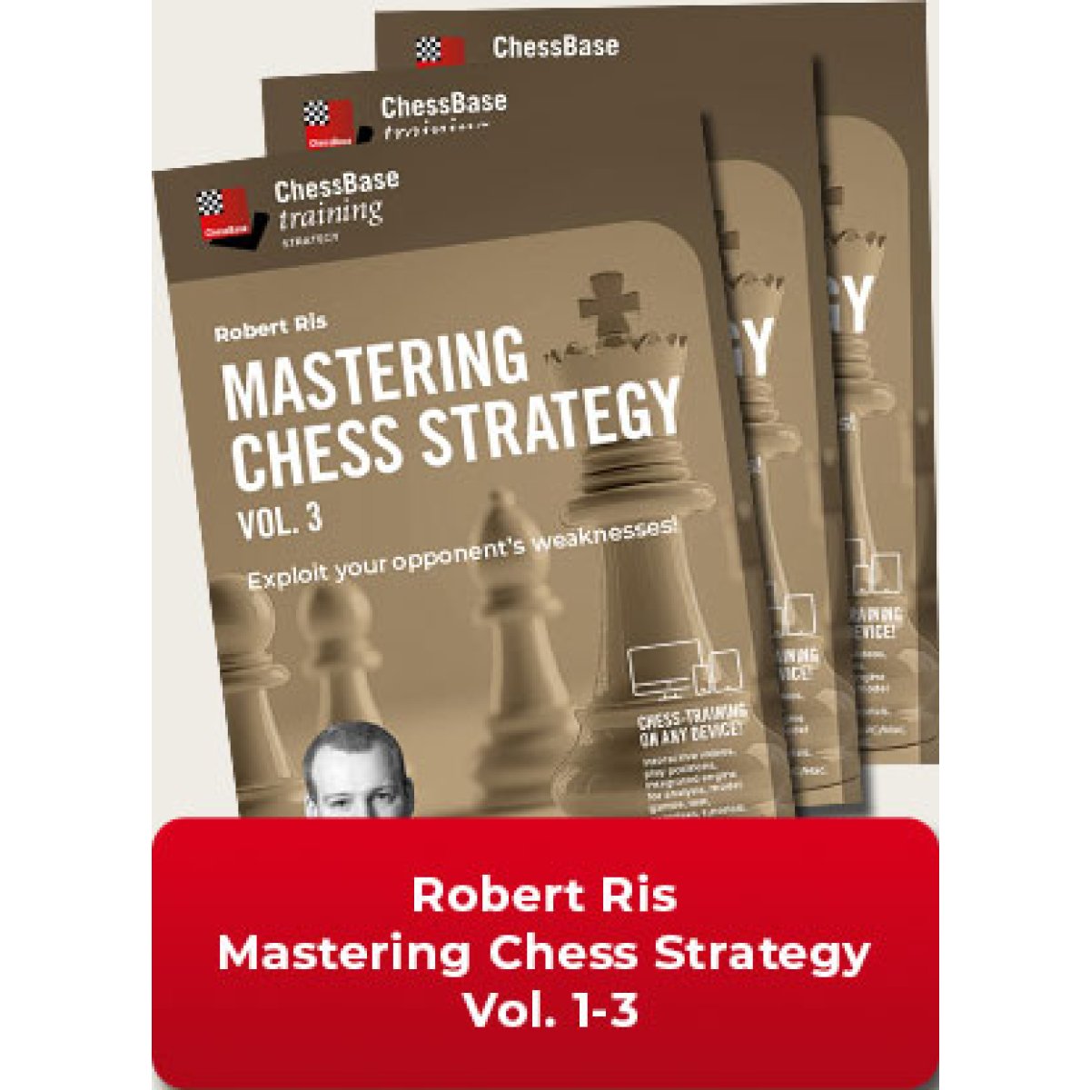 Mastering Chess Strategy Vol.1-3