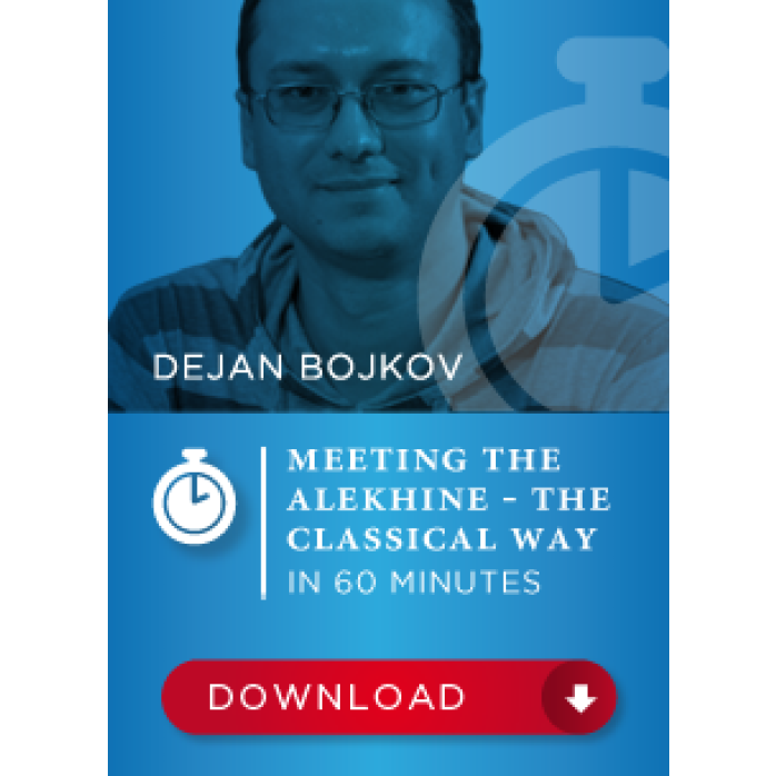 Meeting the Alekhine - The classical way