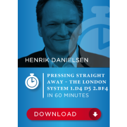 Pressing straight away - the London System 1.d4 d5 2.Bf4