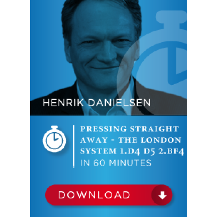Pressing straight away - the London System 1.d4 d5 2.Bf4