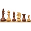 Wooden Chess Pieces Staunton 6 model Zagreb Ebonized