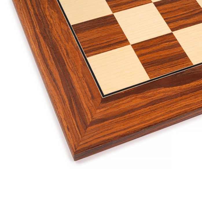 Tablero de ajedrez Palisandro Santos Deluxe 50 mm - Outlet 01
