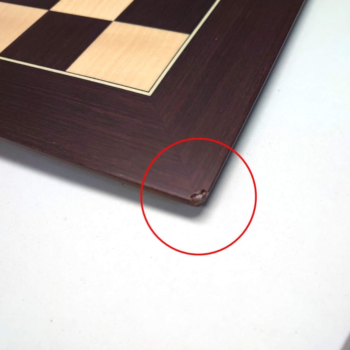 copy of Tablero Ajedrez Wengue Barcelona Deluxe 50mm