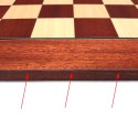 Tablero de ajedrez Sapelly Deluxe 45 mm - Outlet 01