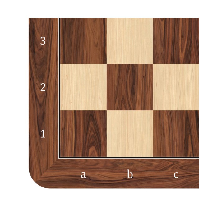 Tablero de ajedrez Venier - Palisandro Santos y Arce