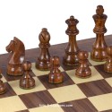 Timeless Chess with Deluxe 50mm Walnut Board