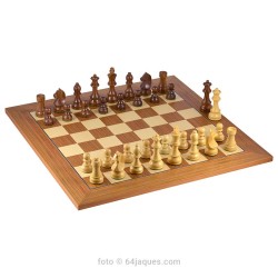 Timeless Chess with Deluxe teak board...