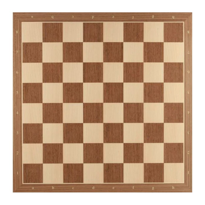 Timeless Staunton Chess Set no.6 with walnut board and 50mm coordinates.