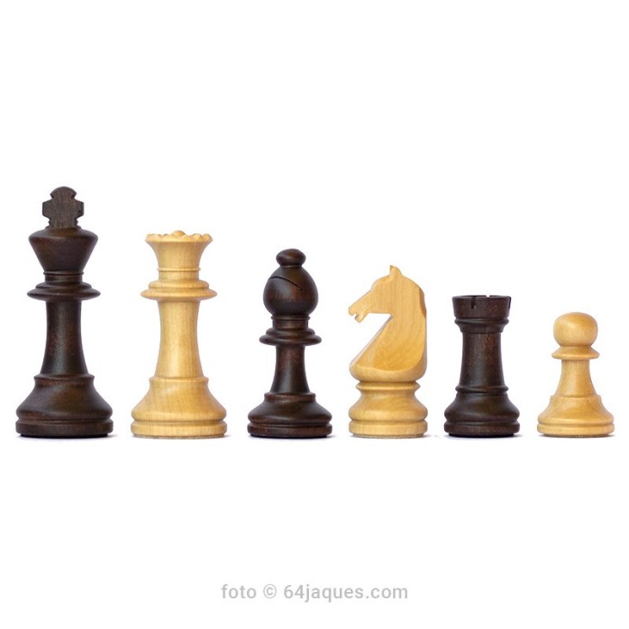 Staunton Wooden Chess Pieces Europe
 Contrapeso-Plomadas Tamaño Staunton-Staunton 6