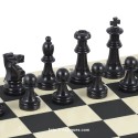Piezas de ajedrez de plástico Staunton 5 para competición