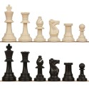 Piezas de ajedrez de plástico Staunton 6 ligeras