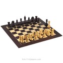 Craftsman Staunton Chess Set n.6 with wenge Barcelona Deluxe 50mm board