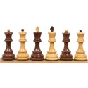 Zagreb Chess with Montgoy Rosewood Deluxe Board 50mm