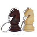 Llaveros de ajedrez de madera exclusivos