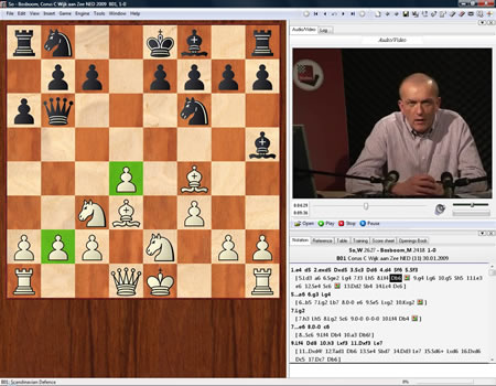 Portada del DVD Defensa Escandinava