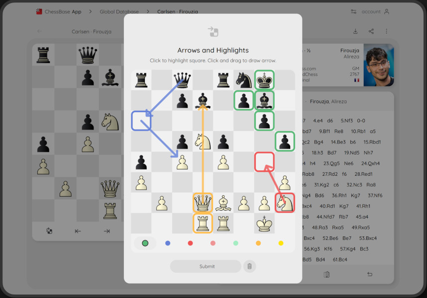 pantallazo ejemplo 4 del producto: ChessBase Mobile