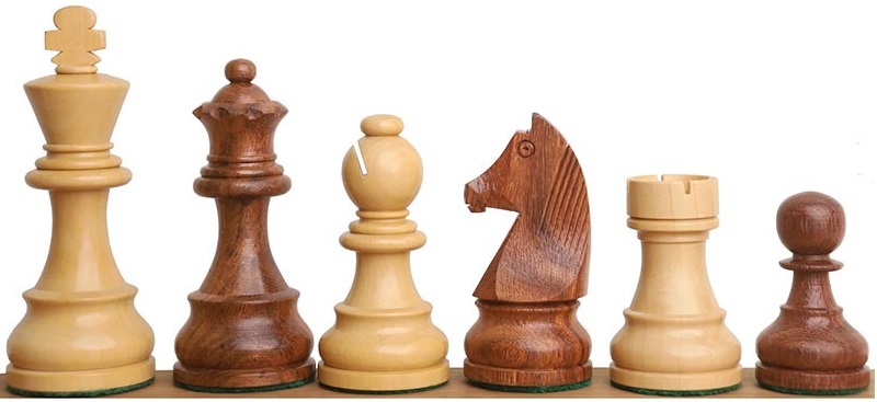 Piezas ajedrez Tournament Staunton n.6 Sheesham
